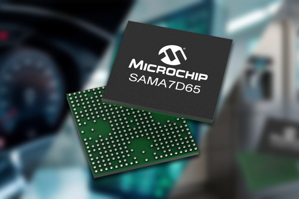 Microchip SAMA7D65 Cortex A7 MPU