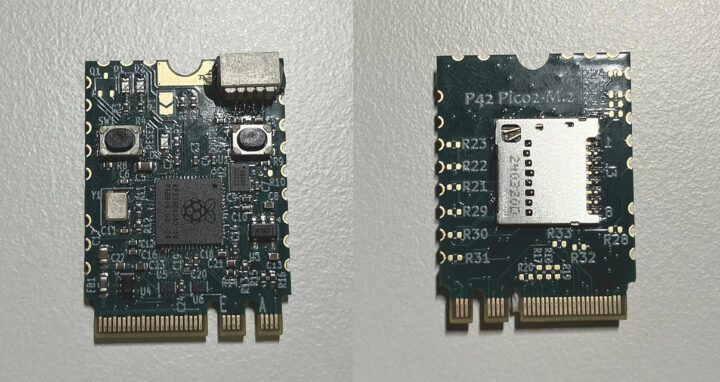 P42 Pico2 M.2 Raspberry Pi RP2350 board
