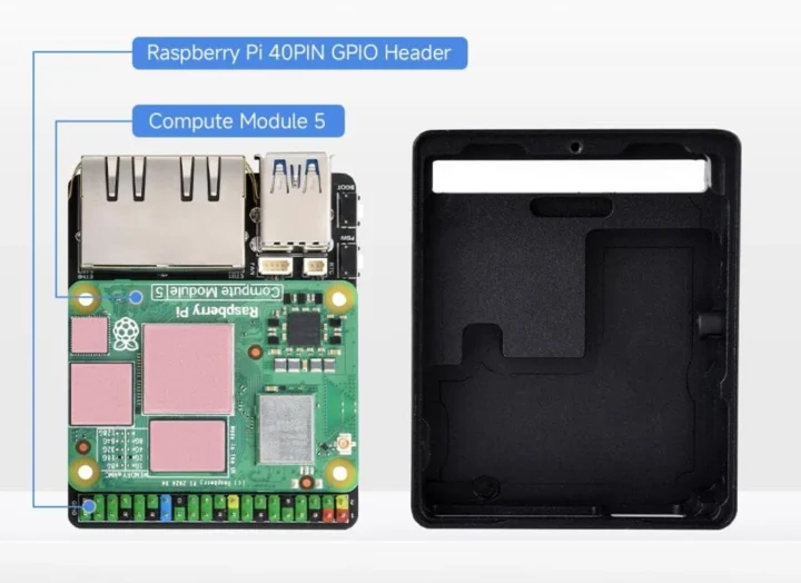 Raspberry Pi CM5 installation in CM5-DUAL-ETH-MINI-BOX