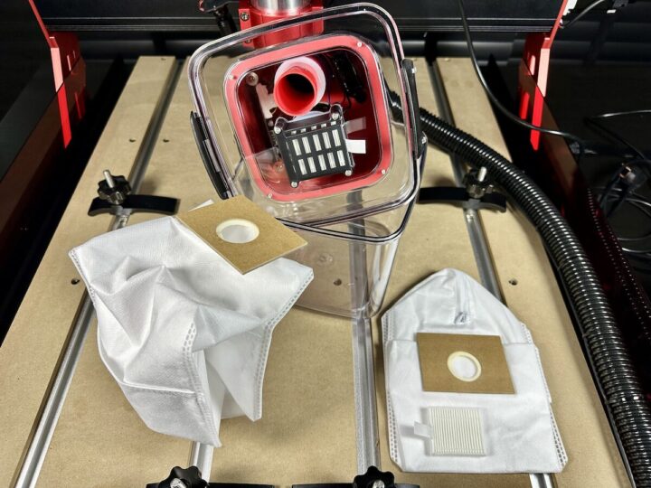 TwoTrees TTC6050 CNC Router Dust Monster with Dust bag