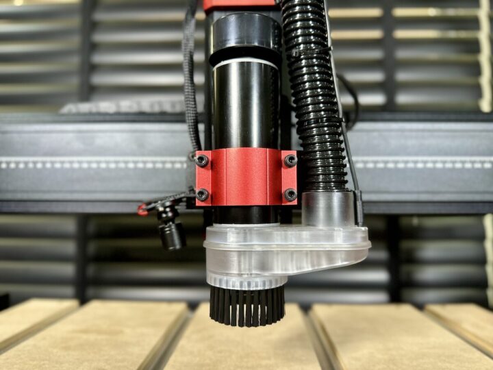 TwoTrees TTC6050 CNC Router Spindle 500W and Dust Monster M1