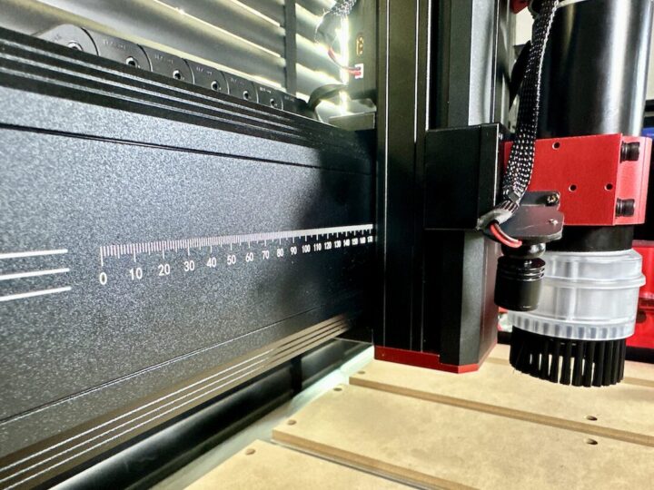 TwoTrees TTC6050 CNC Router X axis Ruler