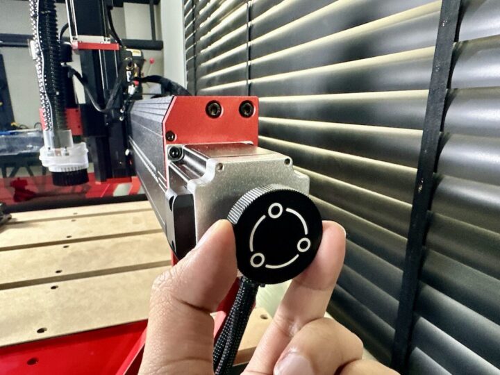 TwoTrees TTC6050 CNC Router X axis adjust Motor Hand wheels