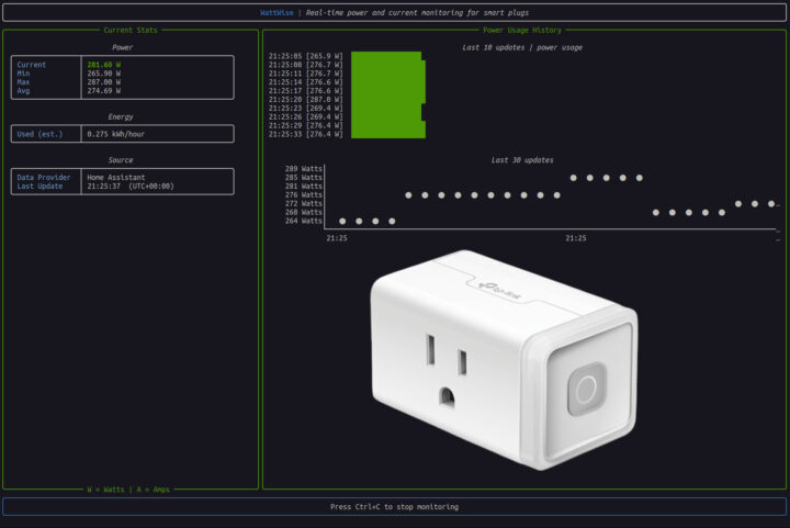WattWise - Command line utility for Smart Power plugs