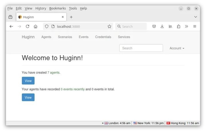 Welcome to Huginn