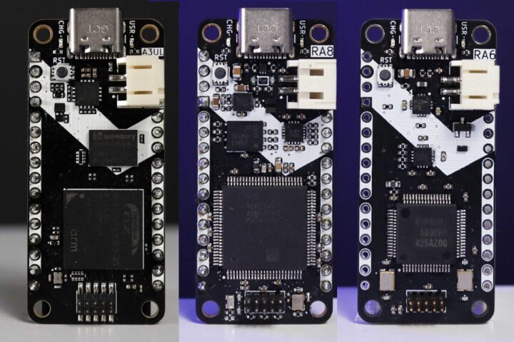 Zalmotek RZ A3UL, RA8M1, and RA6M1 SoM