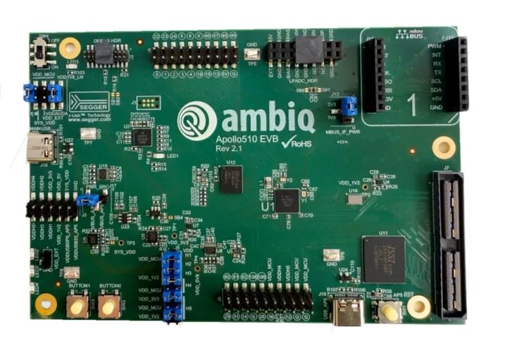 Ambiq Apollo510 EVB Ambiq Apollo510 EVB