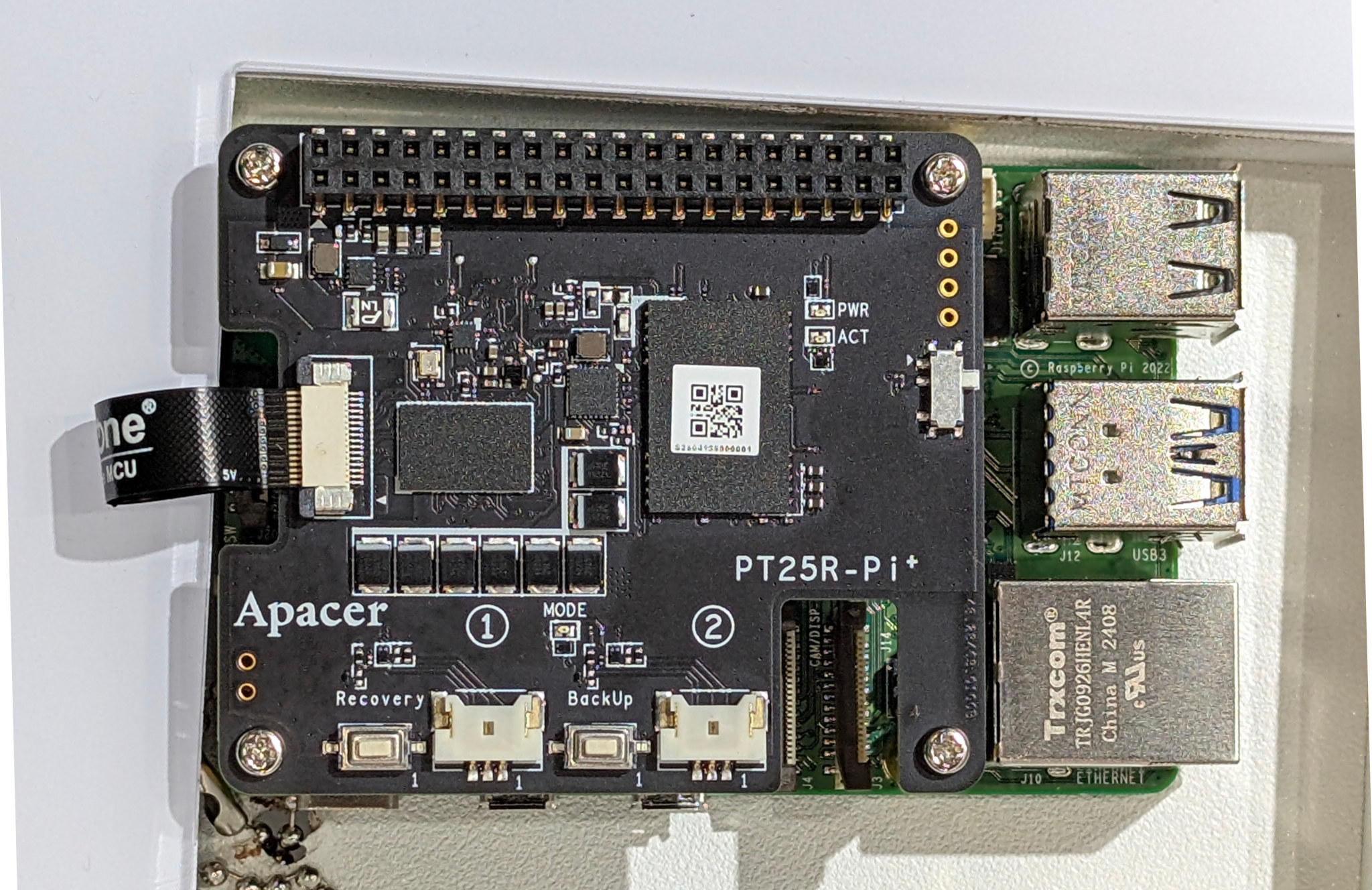Apacer PT25R-Pi HAT SSD