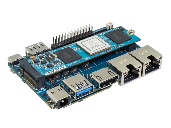 Banana Pi BPI-CM6 Carrier Board with DeepX M1 accelerator Banana Pi BPI-CM6 Carrier Board with DeepX M1 accelerator