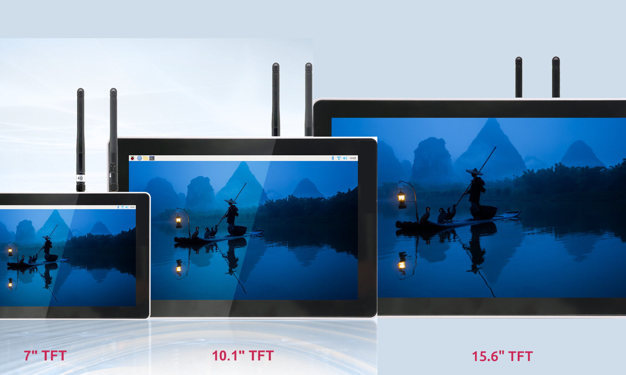 EDATEC ED-HMI3120 industrial Human Machine Interface HMI displays