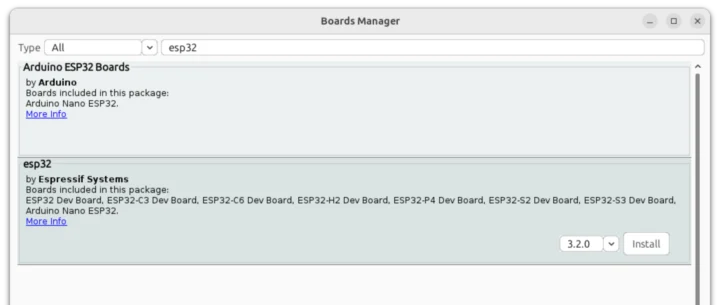 ESP32-P4 Arduino support