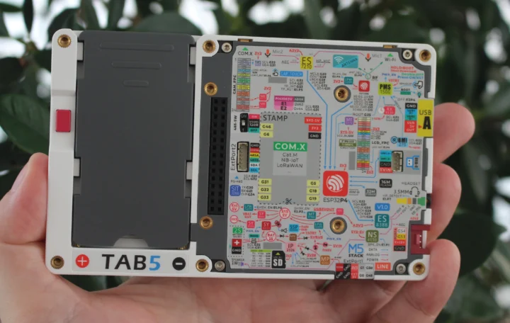 ESP32-P4 Tablet Devkit Bottom Side