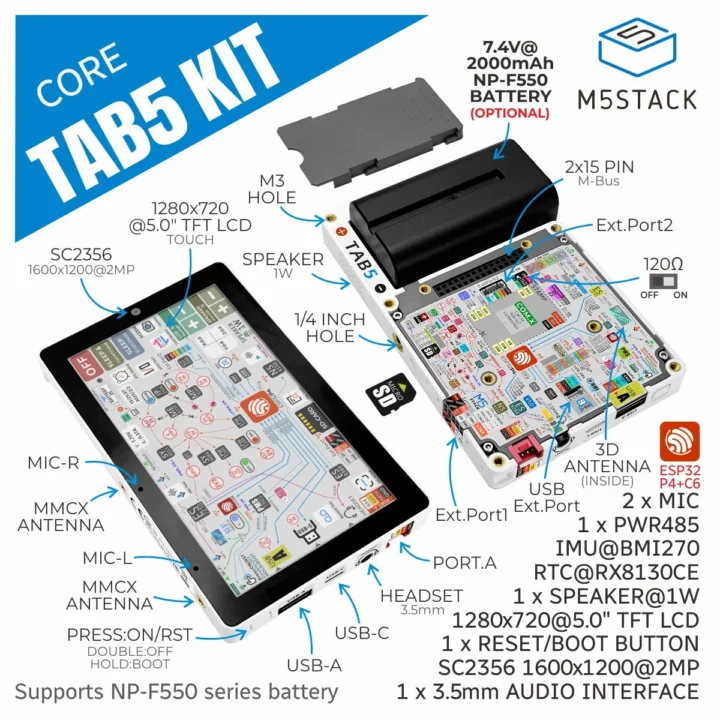 ESP32-P4 tablet