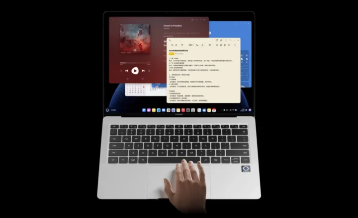HUAWEI Laptop HarmonyOS QWERTY keyboard
