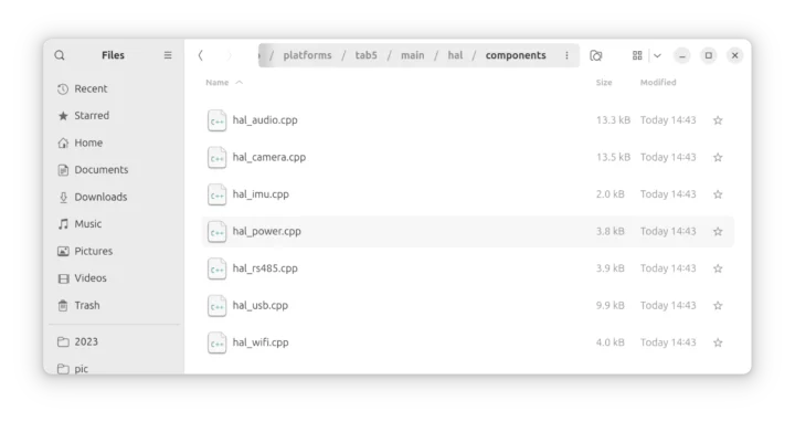 M5Stack Demo Source HAL