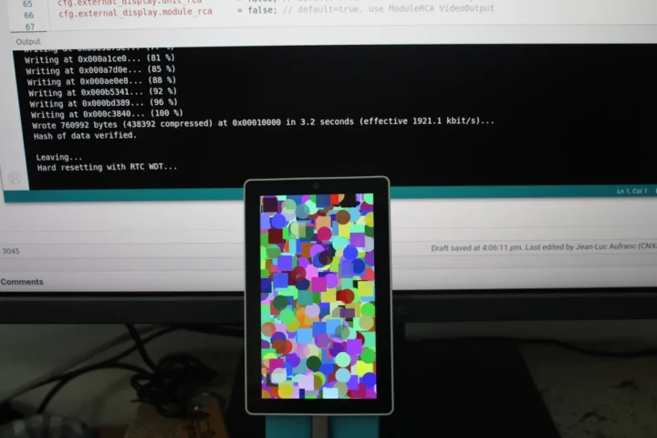 M5Stack Tab5 M5Unified Graphics ino demo
