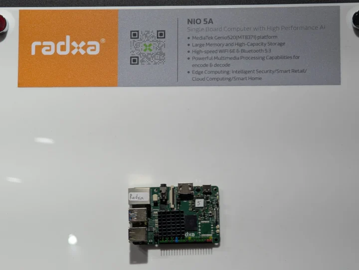 Mediate Genio 520 MT8371 SBC Computex 2025