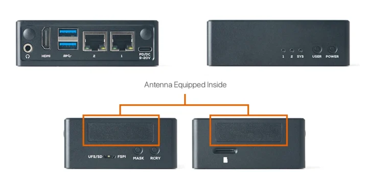 NanoPi M5 metal case internal antennas NanoPi M5 metal case internal antennas