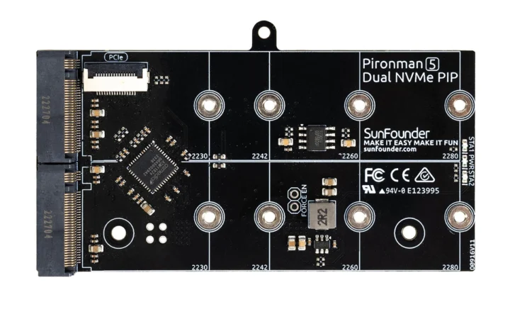 Pironman 5 Dual NVME PiP Pironman 5 Dual NVME PiP