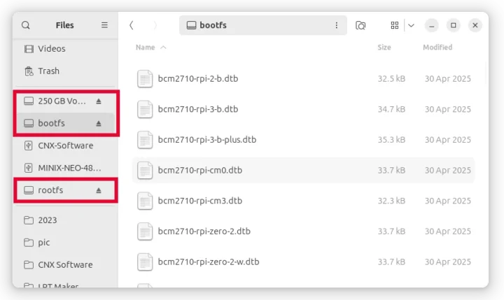 Raspberry PI CM5 USB-C eMMC flash SSD in Ubuntu host