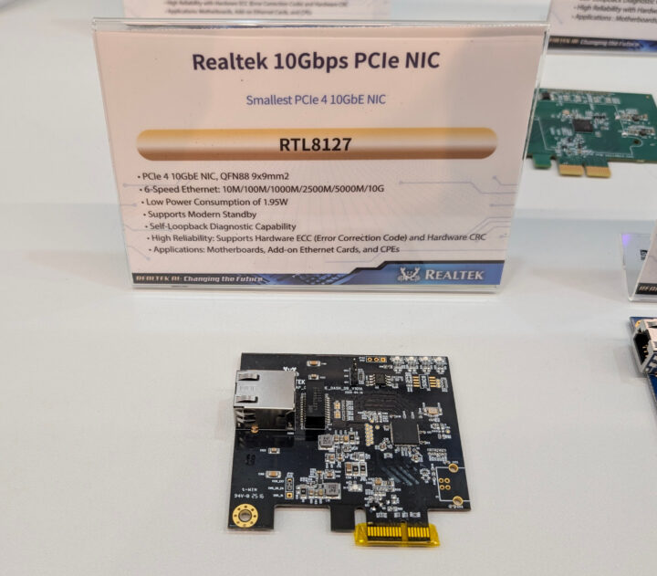 Realtek RTL8127 10GbE PCIe card