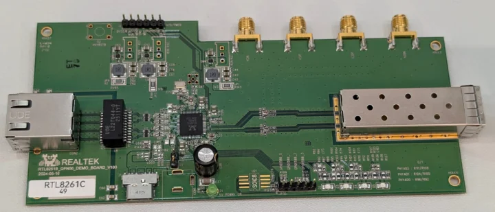 Realtek RTL8261C demo board Realtek RTL8261C demo board