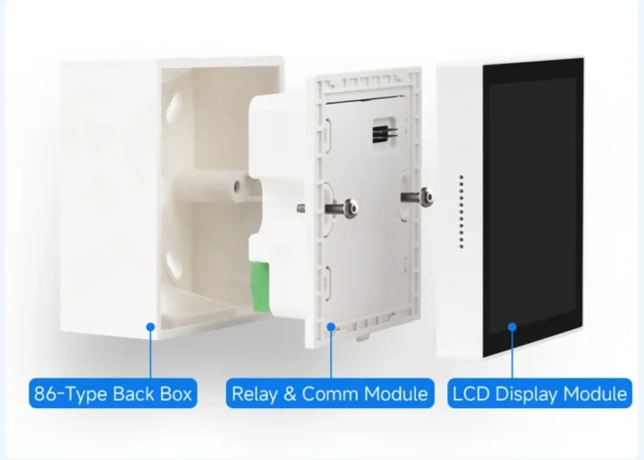 86-type junction box installation