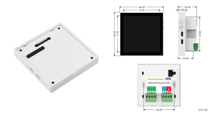 ESP32-P4 Camera connector vs RS485 Relays Ethernet