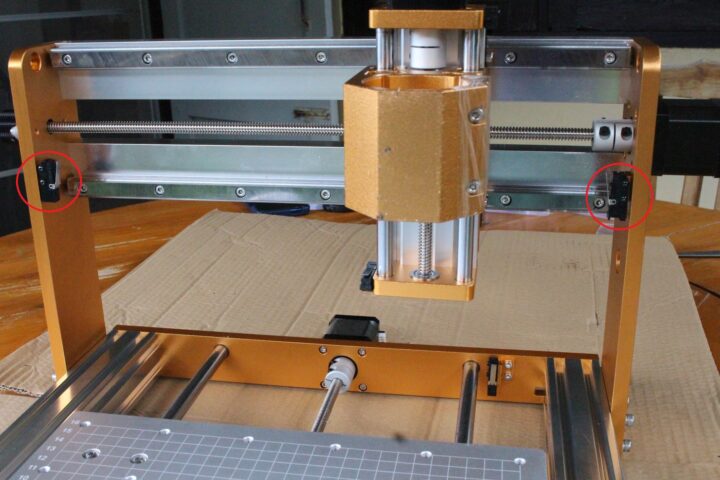 LUNYEE 3018 Pro Ultra CNC Router Install X axis Limit Swich