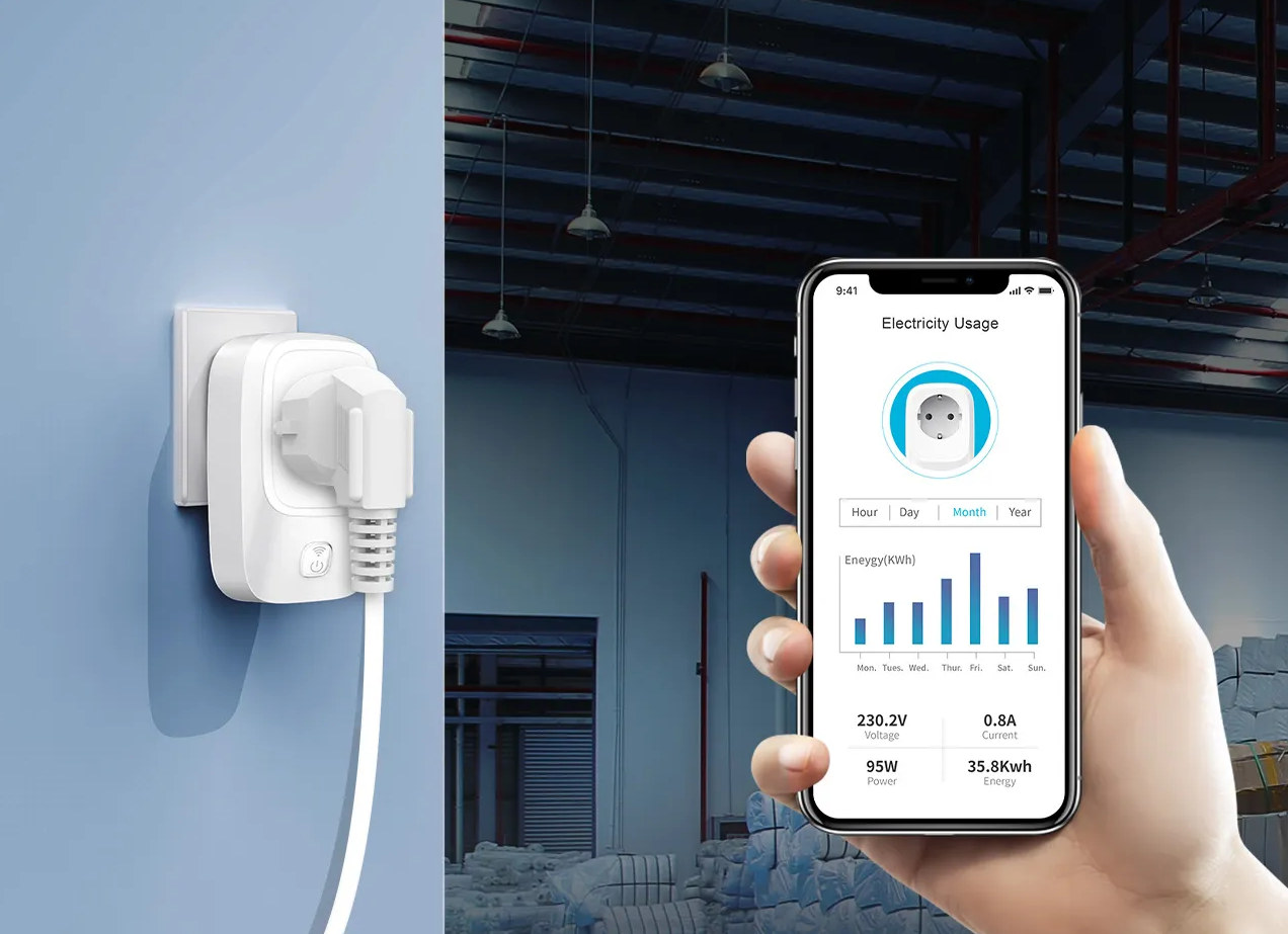 Moko LW005-MP LoRaWAN Smart Plug Power Meter