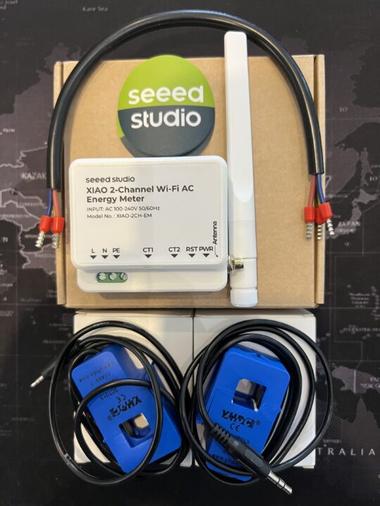 Seeed Studio 2-Channel Wi-Fi AC Energy Meter unboxing
