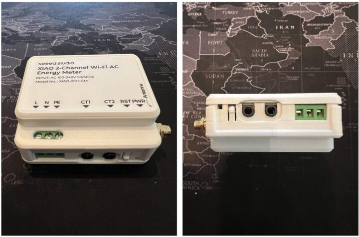 XIAO 2-channel Wi-Fi AC Energy Meter unit