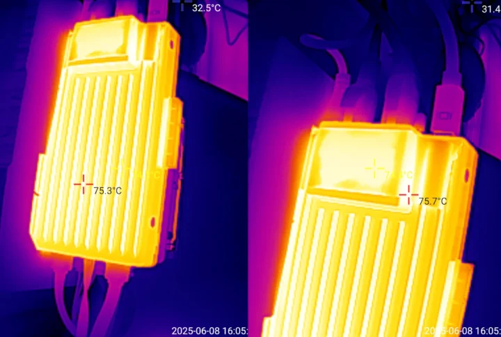 Zimaboard 2 stress test enclosure temperature