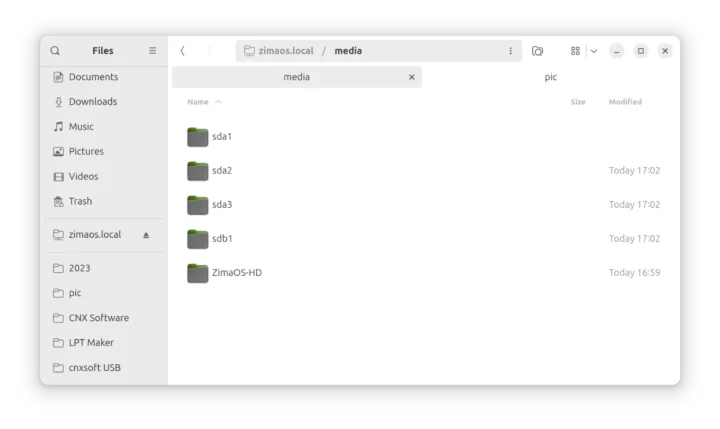 zimaos local remote access
